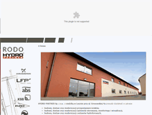 Tablet Screenshot of hydro-partner.pl